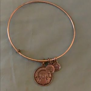 Alex and ani recycled silver claddagh bracelet